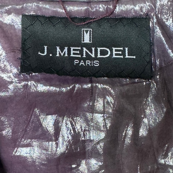 Vintage J. Mendel Open Front Fur Vest - Fabulous - Picture 7 of 7